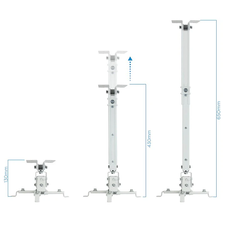 Tooq PJ2012T-W Soporte Proyector Techo Blanco 2