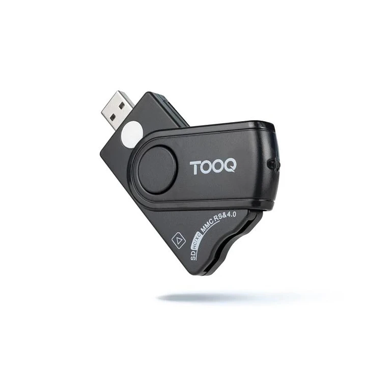 Tooq TQR-3012B Lector DNIe, SIM, SD/TF, USB-A 1