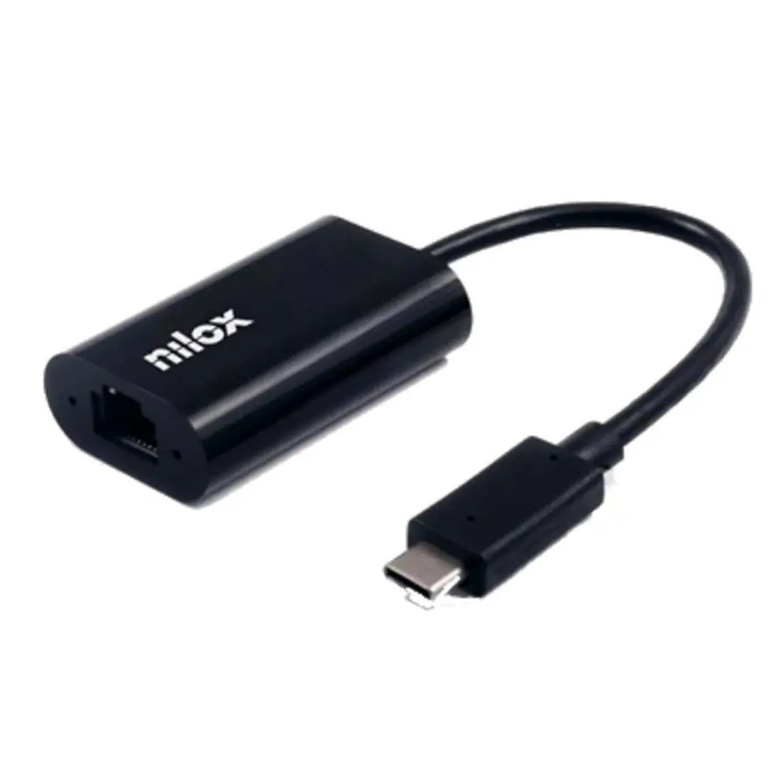 Nilox Adaptador usb-c a rj45 Gigabit 1