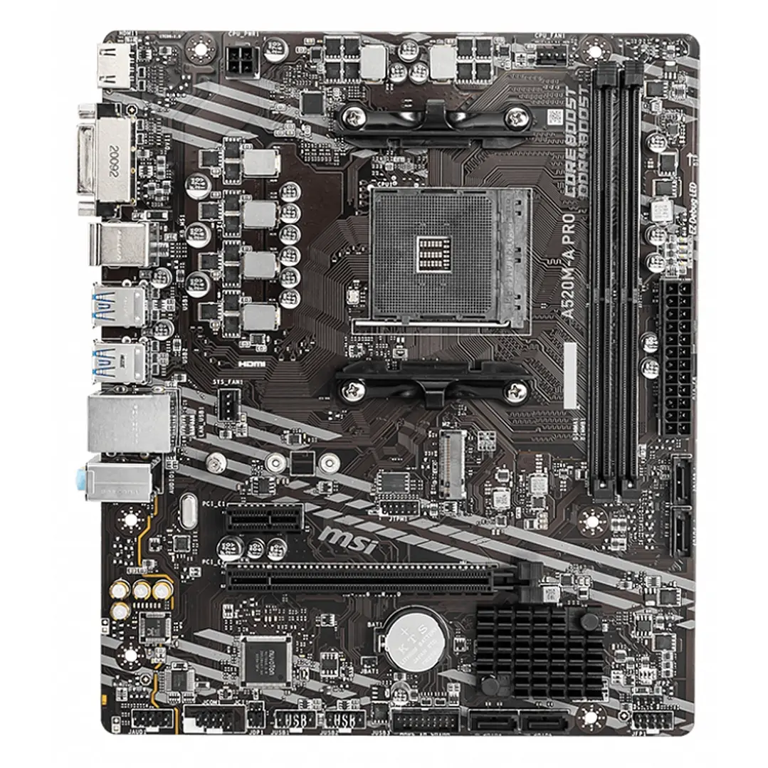 MSI Placa Base A520M-A PRO mATX AM4 2