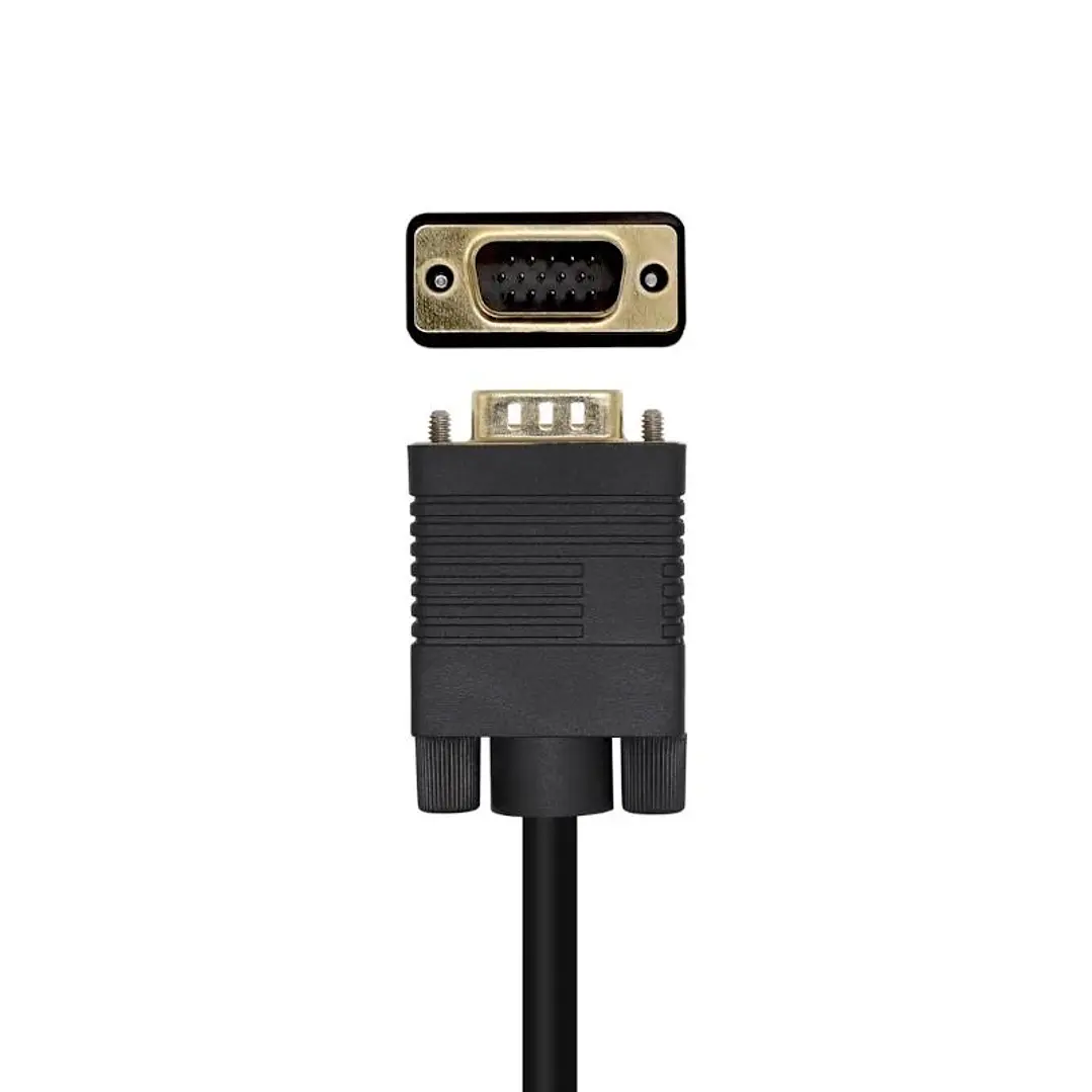 Aisens Conversor DP/M-VGA/M negro 2.0m 3