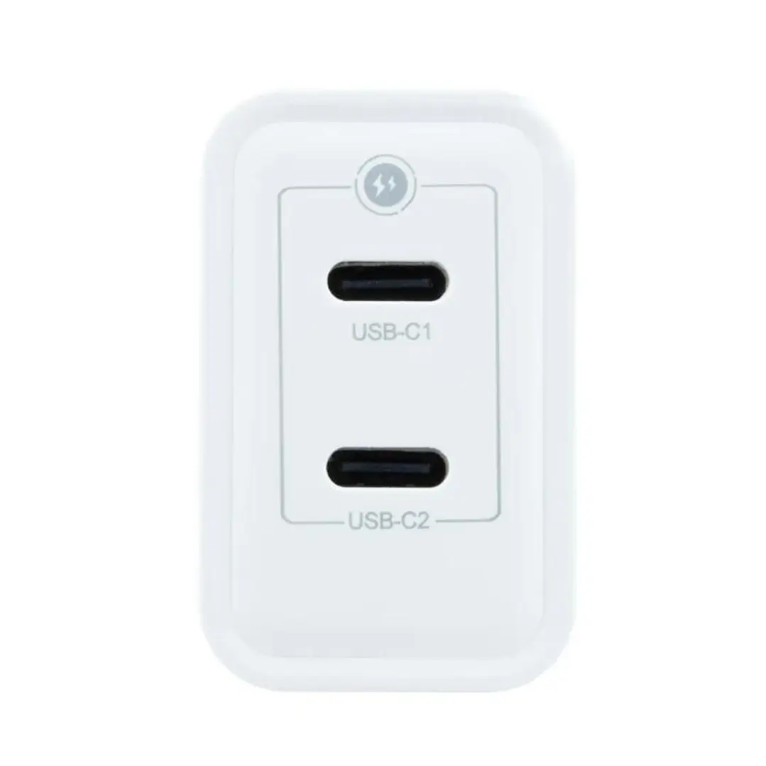 Coolbox Cargador Gan 35W USB-C/USB-C PARED 2