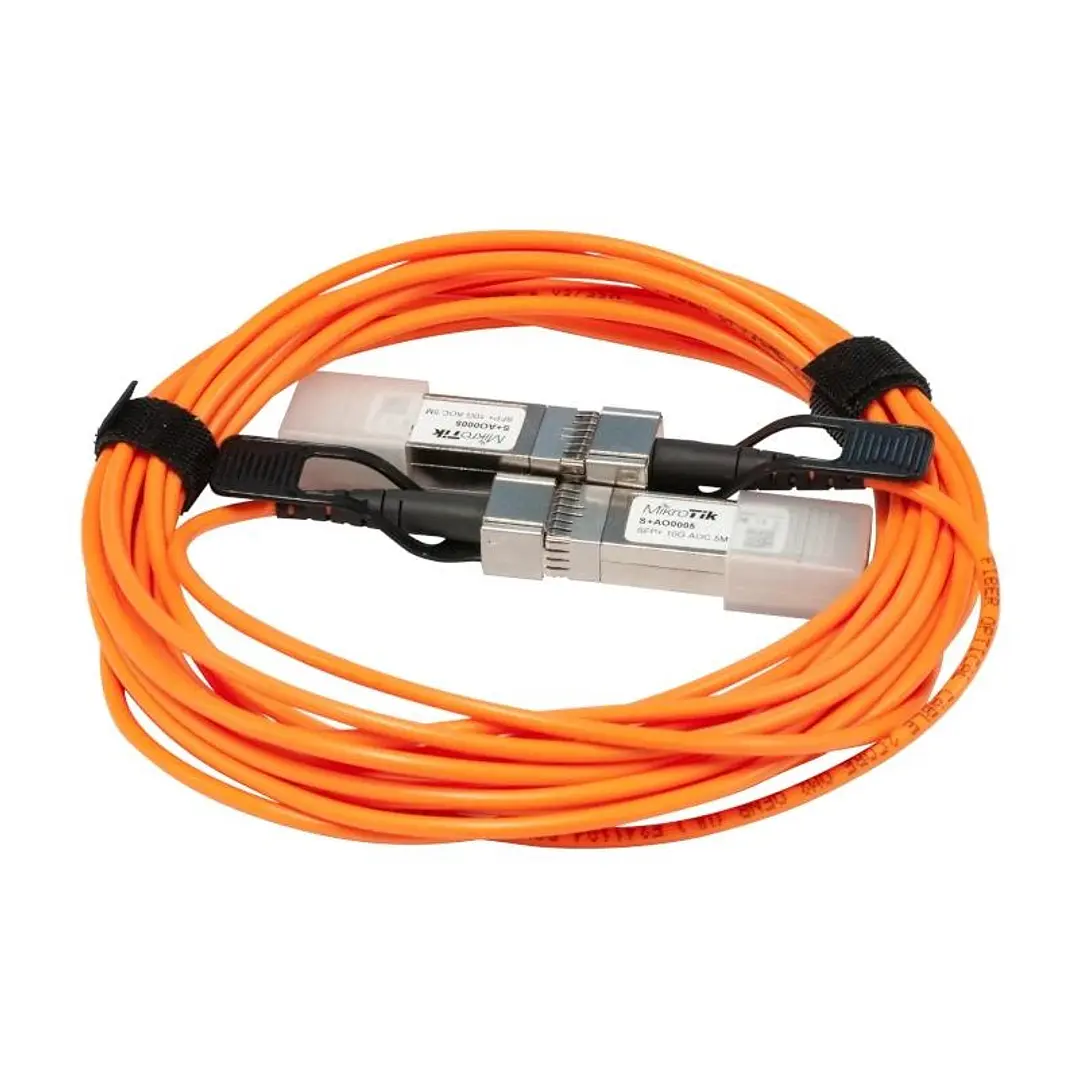 MikroTik S+AO0005 Cable Óptico SFP+ Attach 5M 1