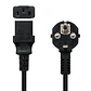 Nanocable Cable Alimentación CPU CEE7/M-C13/H 3 M - Miniatura 2