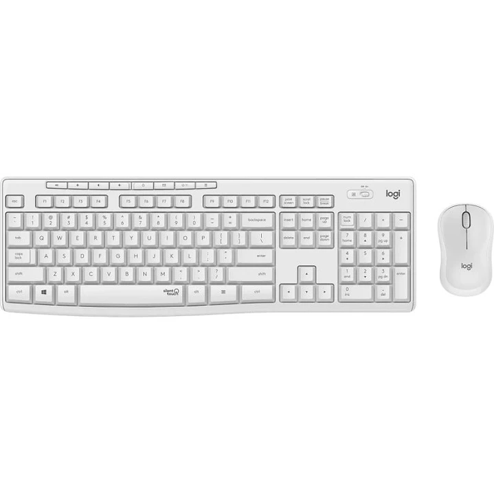 Logitech MK295 Teclado y raton inalambrico Blanco 1
