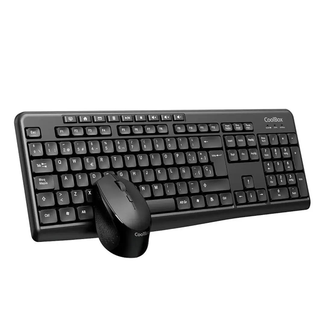 Coolbox Kit Teclado MM + Ratón Inalámbrico 1