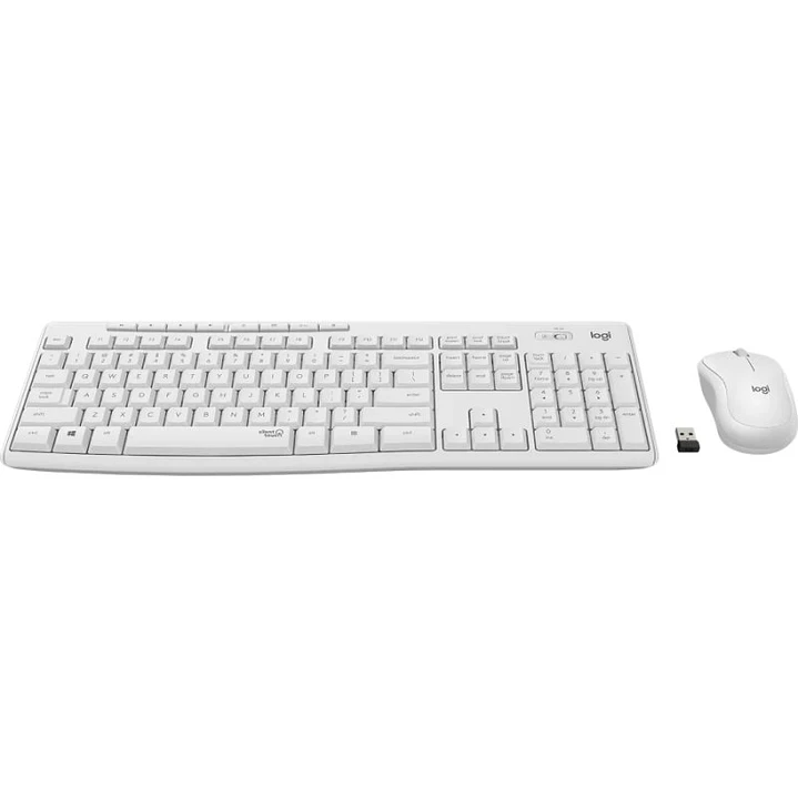 Logitech MK295 Teclado y raton inalambrico Blanco 3