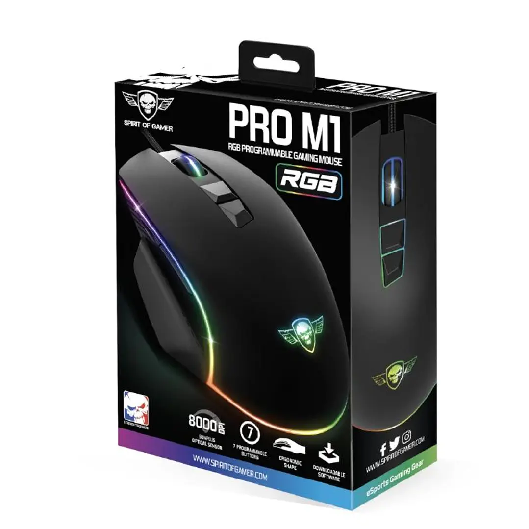 Spirit of Gamer Raton Souris Pro M1 2