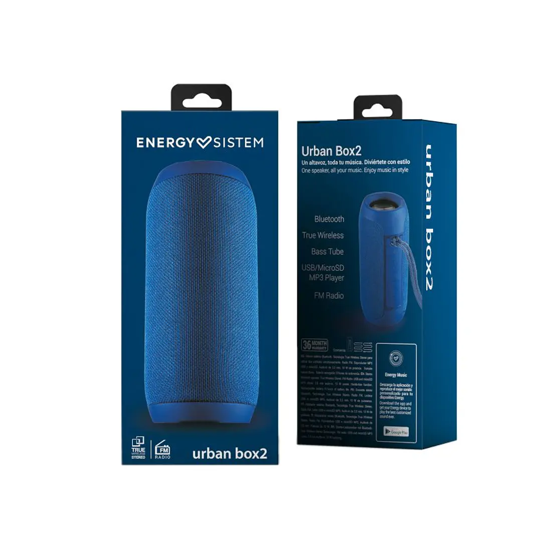 Energy Sistem Altavoces urban box 2 ocean 2