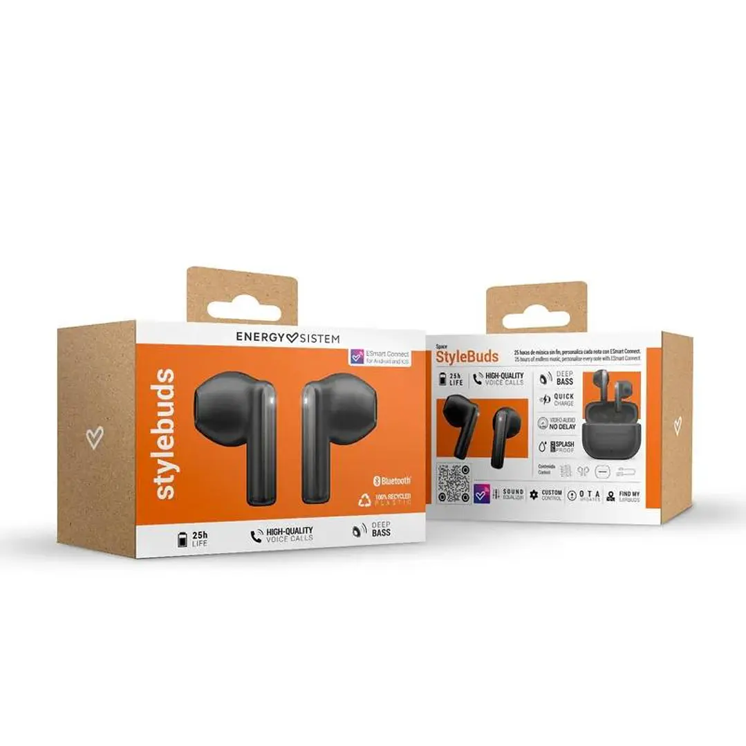 Energy Sistem Auriculares StyleBuds True W ESmart 4