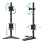 Tooq Soporte mesa DB1703TNV-B  2 brazos Vertical - thumbnail 2