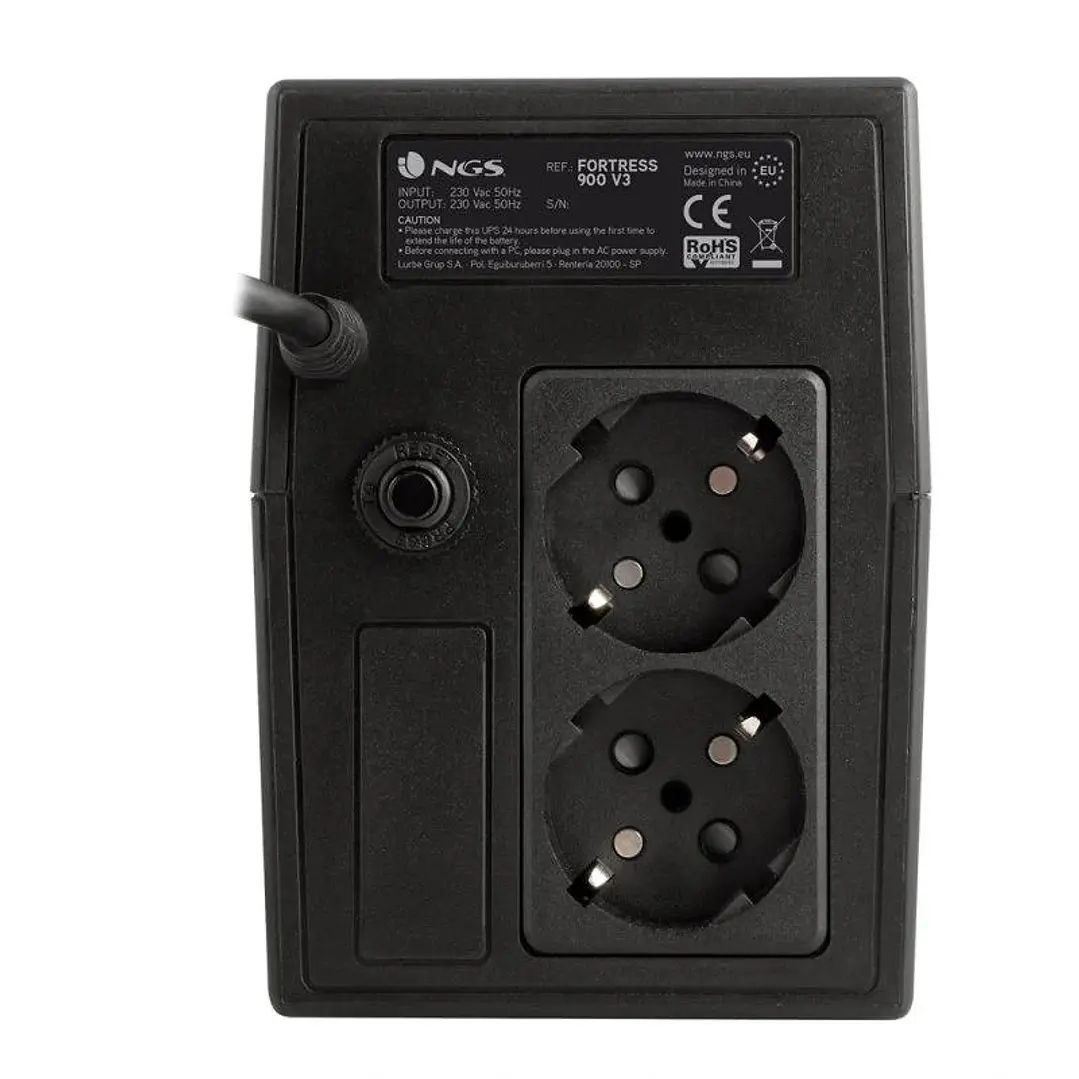 NGS Sai FORTRESS 900V3, UPS 360W - AVR 2 SHUCKO 4