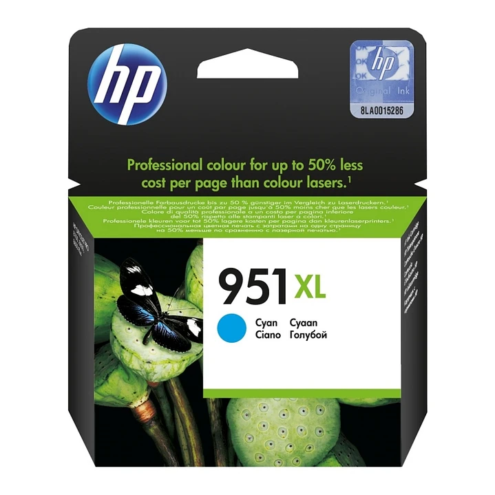 HP Cartucho 951XL  Cyan 1