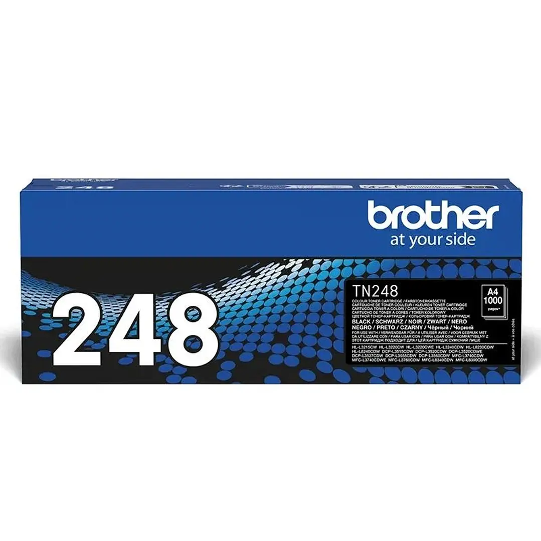 Brother Tóner TN248BK Negro 1