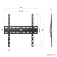 iggual SPTV11-L Soporte TV pared Fijo 21