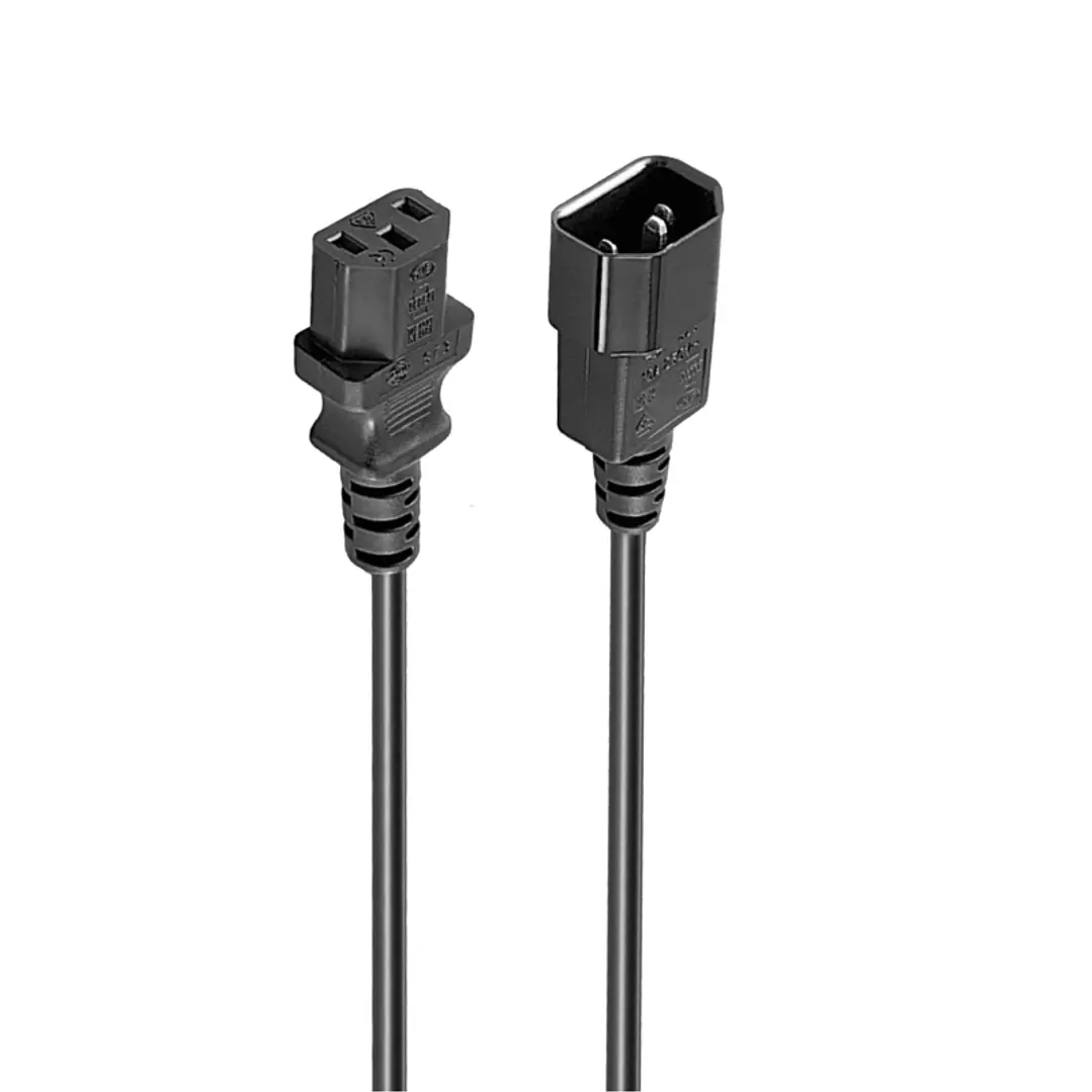 Ewent Cable alimentación VDE C14-C13, M/F, 1.80 m 1