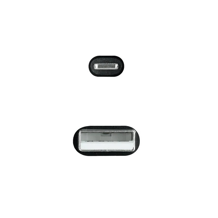 Nanocable Cable Lightining-USB A/M, Negro, 1 M 3