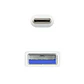 Nanocable Cable USB 3.1 Gen2 USB-C/A 2 M Blanco - Miniatura 3
