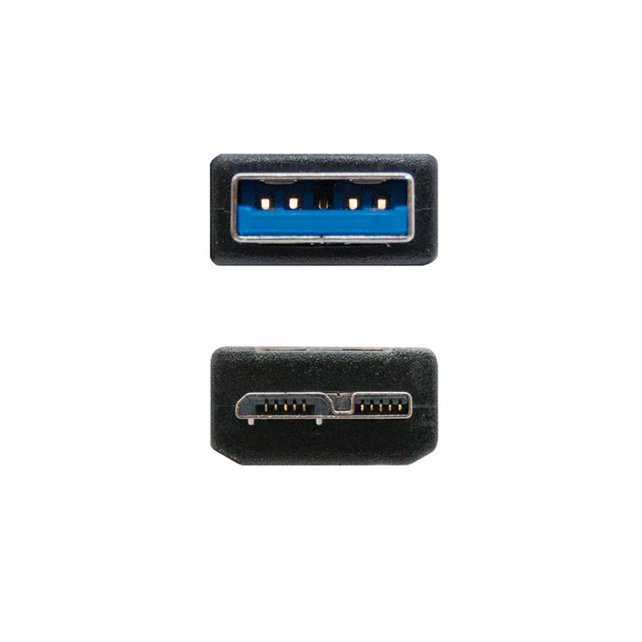 Nanocable Cable USB 3.0 Tipo A/macho-MicroUsb/B 1m 3