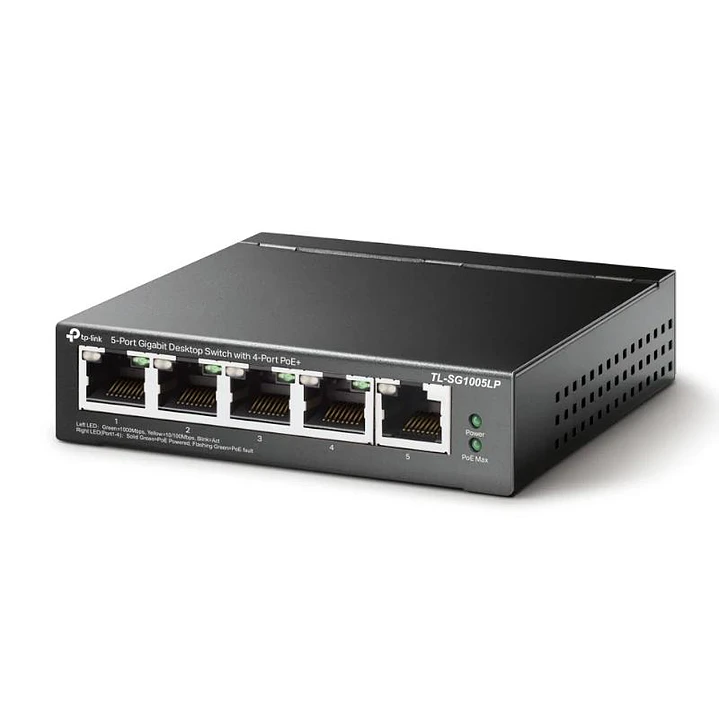 TP-Link TL-SG1005LP Switch 5xGb (4xPoE+) 3