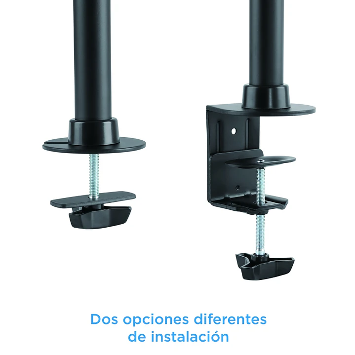 Tooq DB1327TN-B Soporte Monitor Mesa 3Brazos 13-27 2