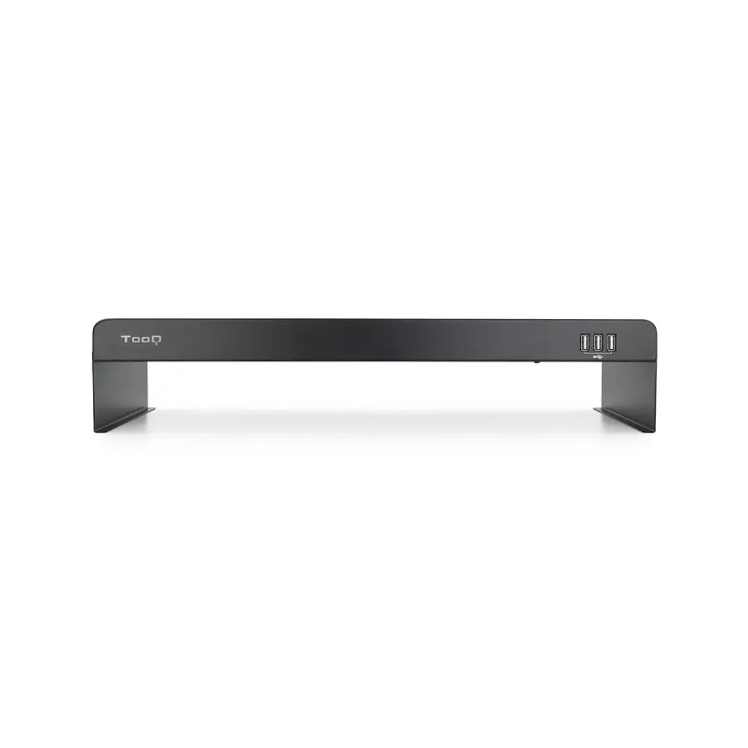 Tooq Soporte elevador monitor/portátil 3xUSB negro 2