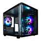 COOLBOX CHASIS MATX GM100 CRISTAL 3XVENT.ARGB - Miniatura 3