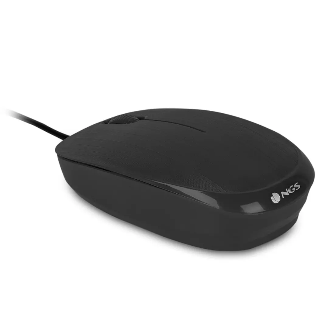 NGS Raton óptico Flame 1000 Dpi Negro 3