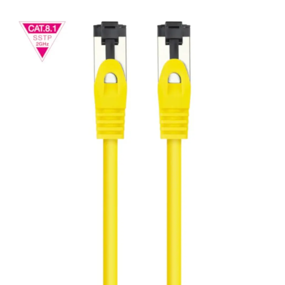 Nanocable Cable red Cat. 8.1 2GHZ SSTP Amari. 25cm 3