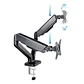 Tooq DB5132TNR-B Soporte mesa 2 brazos 17