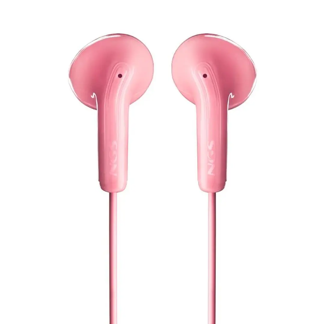 NGS Auricular Rosa Estéreo Cable JACK 3.5 Mm 3