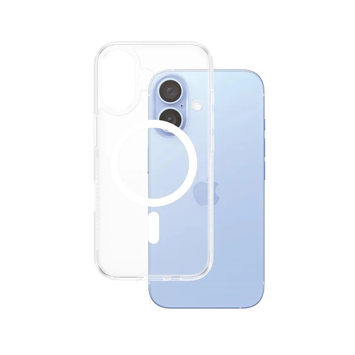 PanzerGlass Case con White MagSafe iPhone 16 1