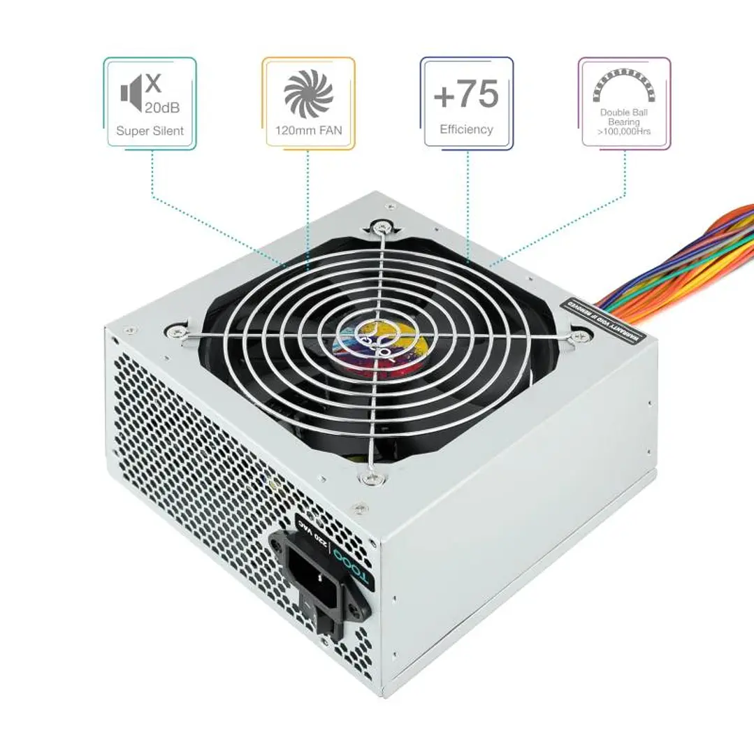 Tooq Fuente Alimentación TQAPOLO-550SP 550W 2