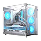 Hiditec Caja ATX Gaming Sky White USB 3.1 TYPE-C - thumbnail 1