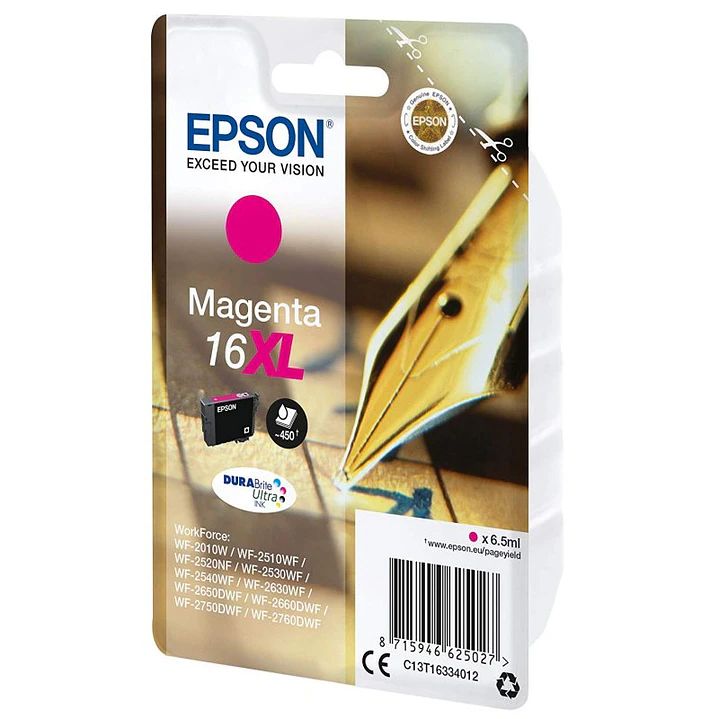 Epson Cartucho T1633XL Magenta 2
