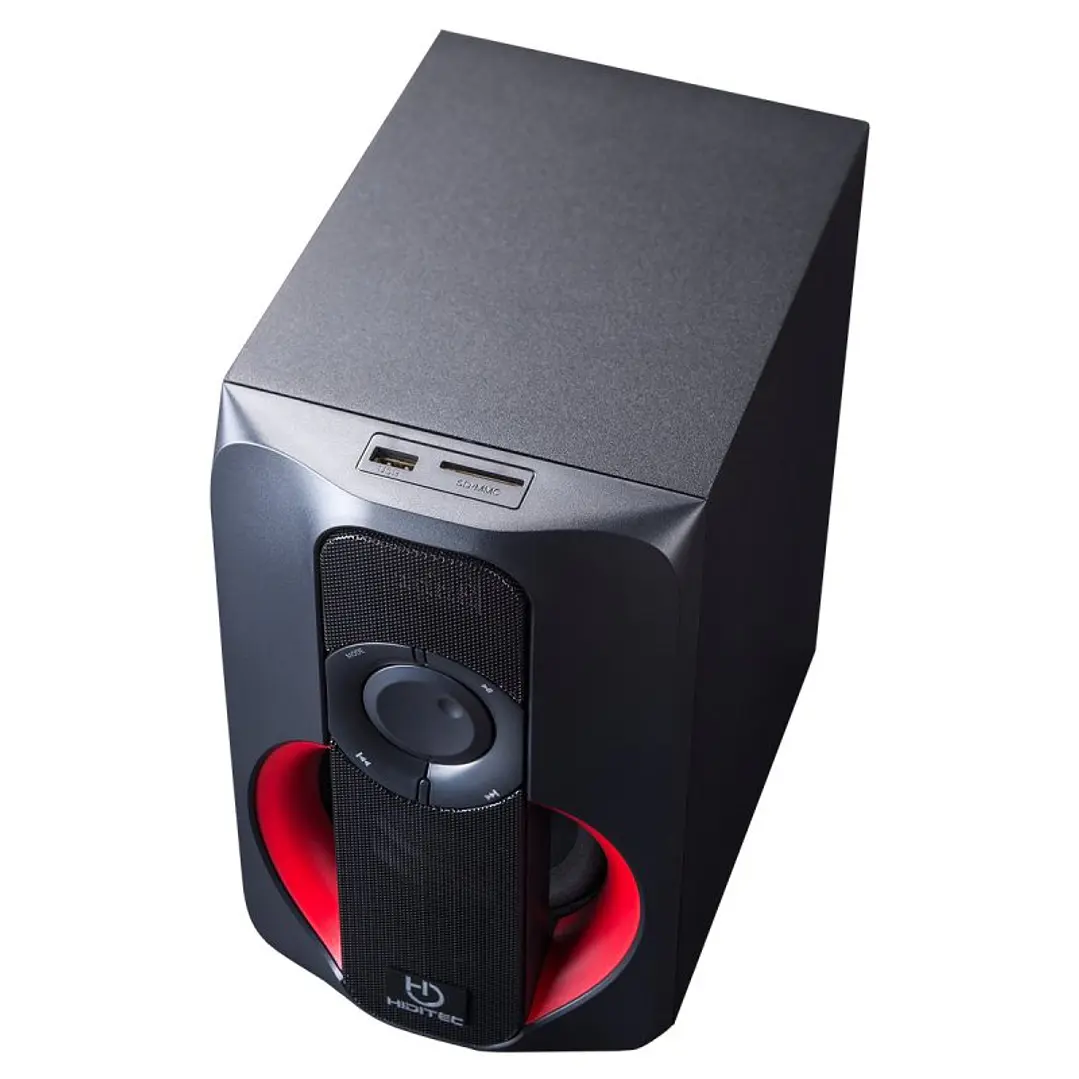 Hiditec Altavoces 2.1 Multimedia H400 40W Blt Radi 3