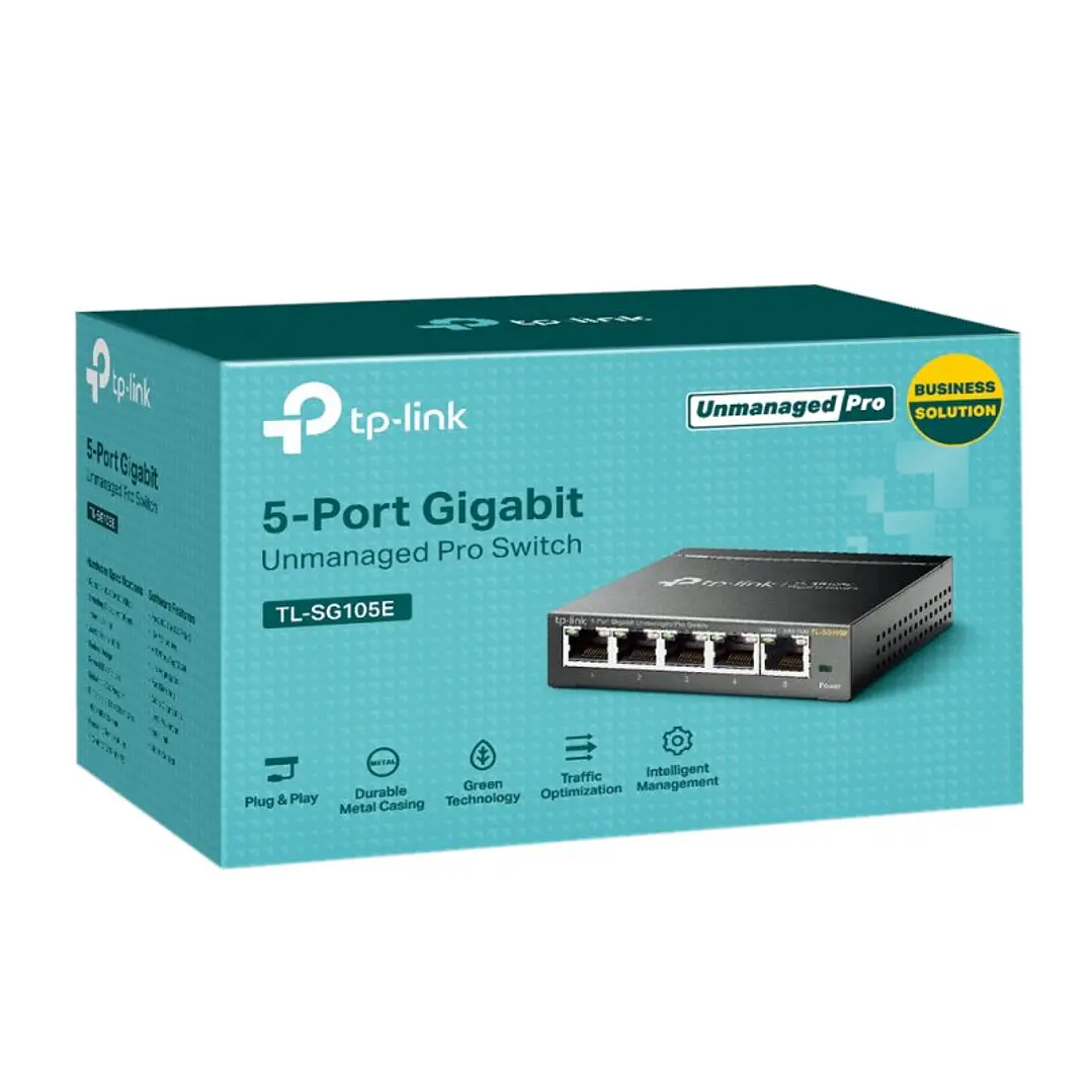 TP-LINK TL-SG105E Switch 5xGB Metal 3
