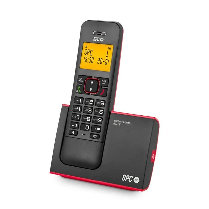 SPC 7290RC1 Telefono DECT BLADE ID AG50 Rojo 1