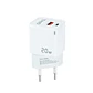 Tooq Cargador pared USB-C/PD+USB-A/QC 20W - vignette 1