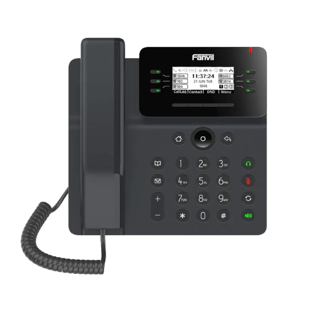 Fanvil V62G Teléfono IP básico Negro 1
