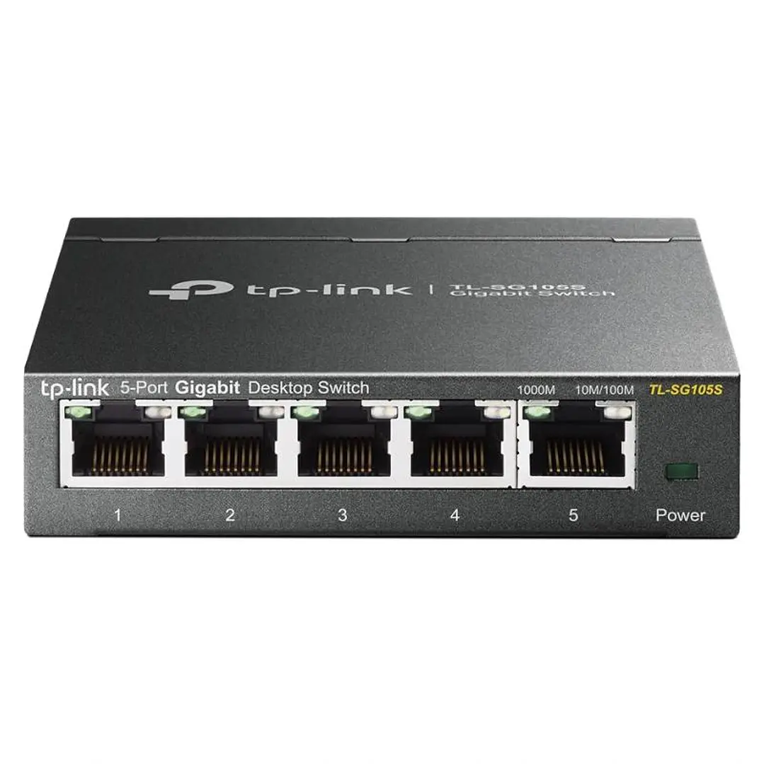 TP-Link TL-SG105S Switch 5xGB RJ45 Metal 4
