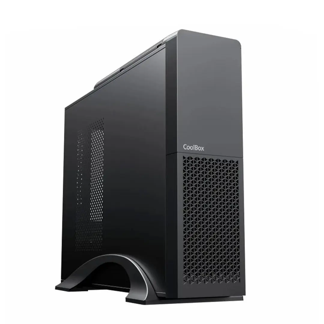 COOLBOX CAJA MATX T313 SLIM FTE.500GR-S 500W USB-C 1