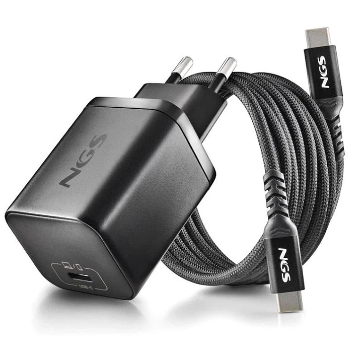 NGS PACK CARGA USBC 65W+CABL 1,5M+5 CLAVIJ HP 1