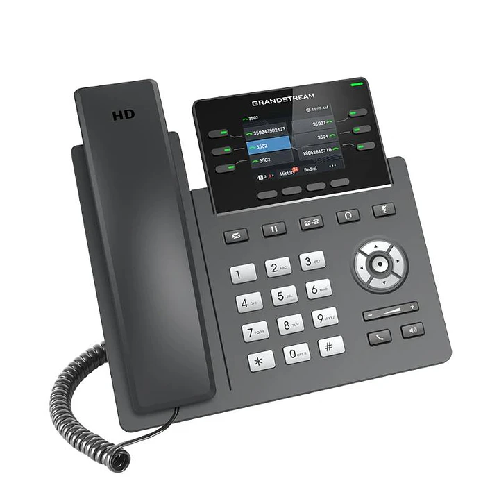 GrandStream IP Phone GRP2613 6 lineas 2xGbE 2