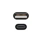 Nanocable Cable USB 2.0 3A Tipo USB-C/M-A/M 1 M - Miniatura 3