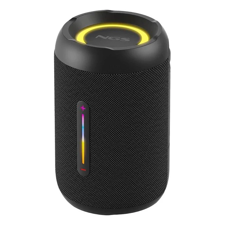 NGS ALTAVOZ PORTATIL BT, LUCES RGB IPX7 1