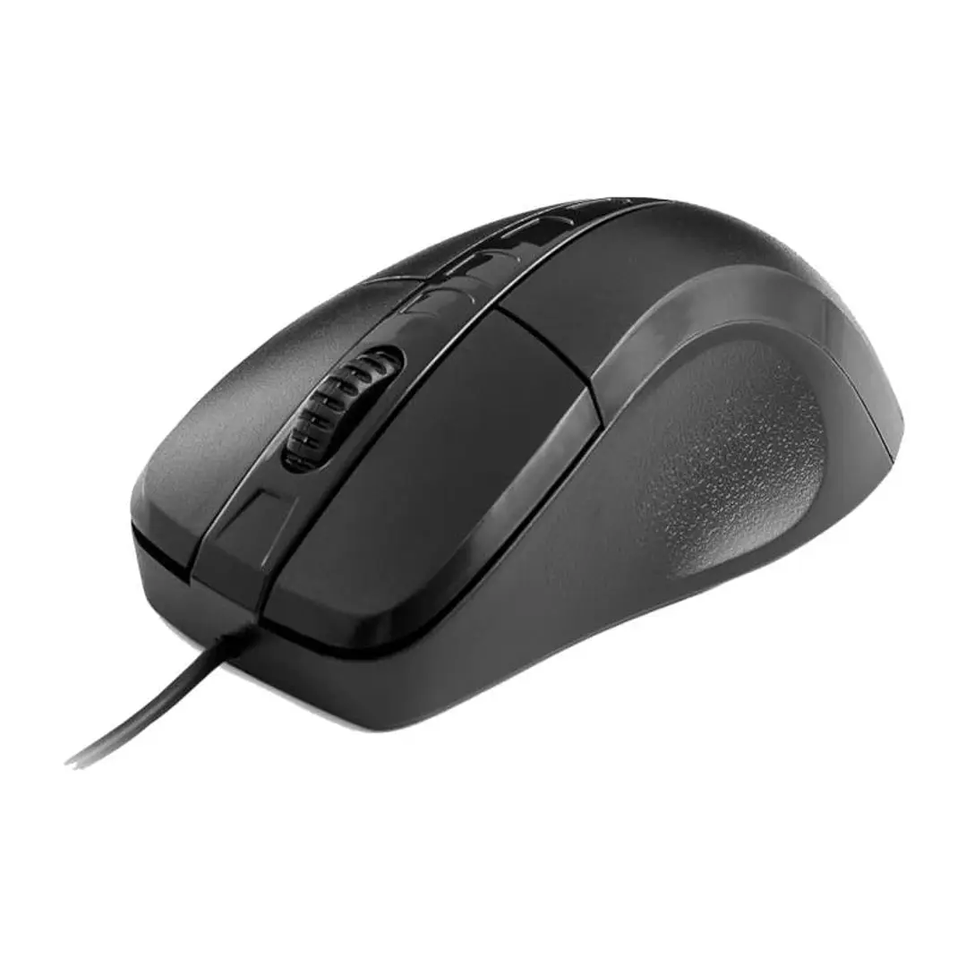 Nilox Ratón Óptico MOUSB1001 1000 dpi Negro 1