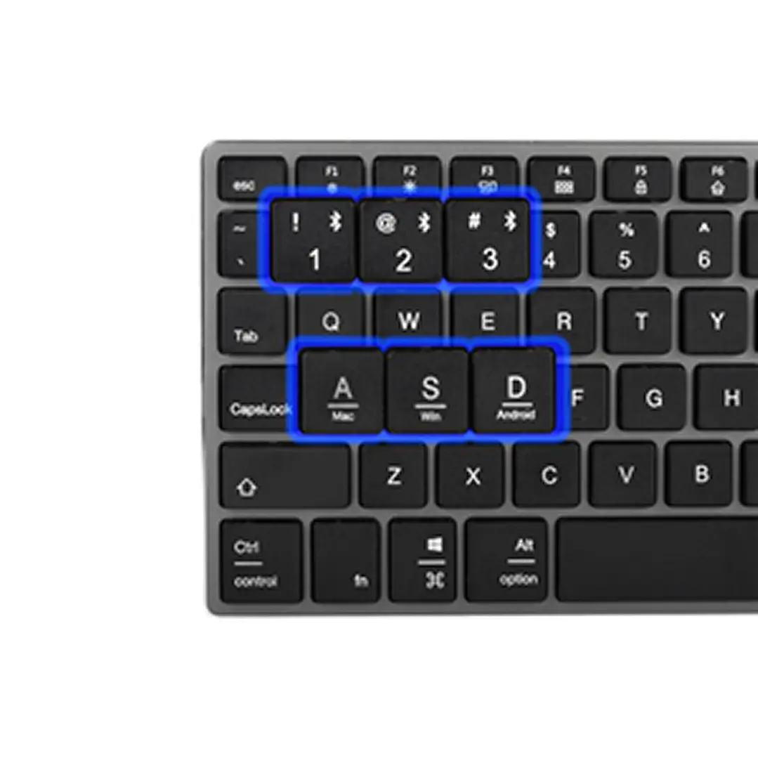 NGS  FORTUNE Teclado inala. multidispositivo  BT 3