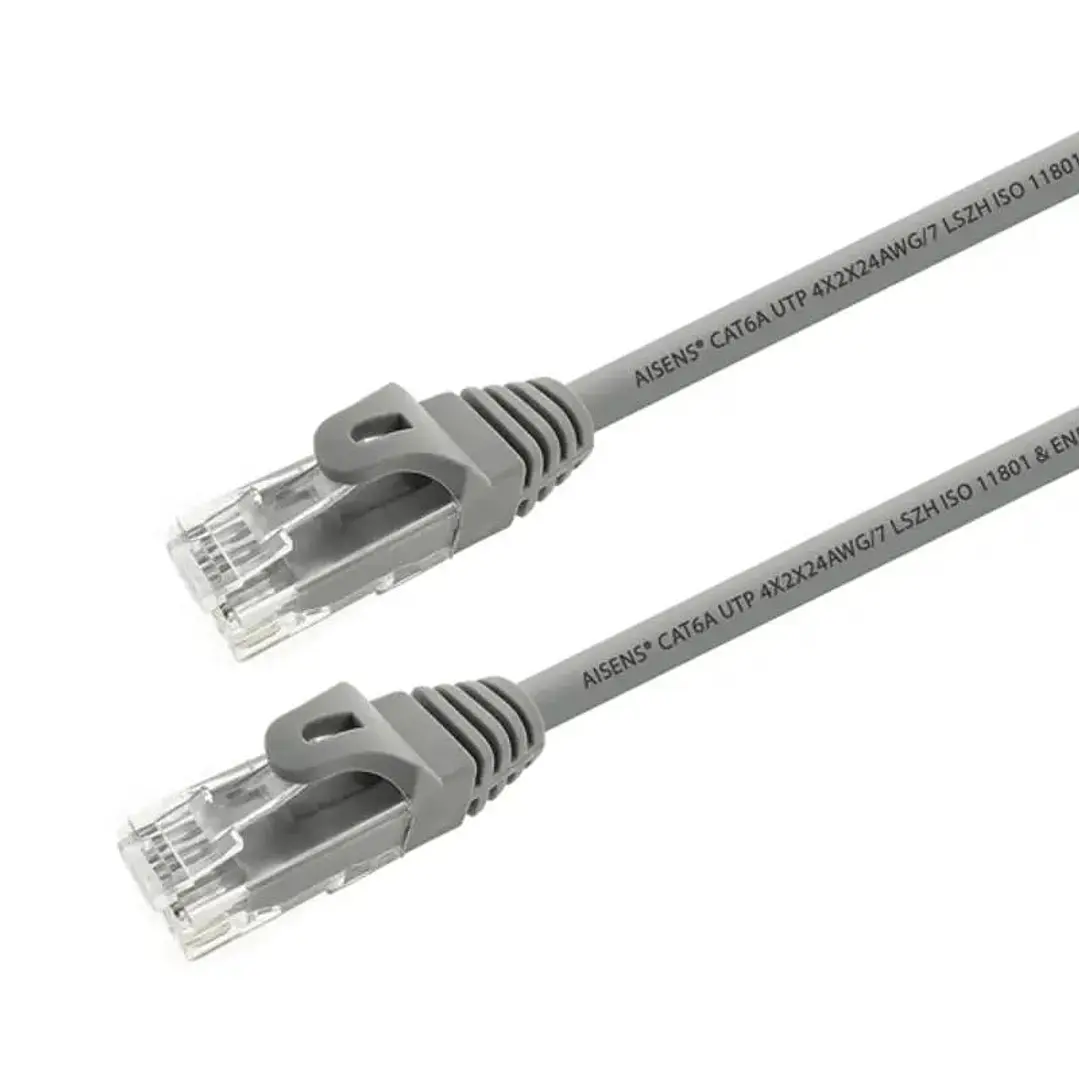 Aisens Latiguillo RJ45 CAT.6A UTP blanco 25cm 1