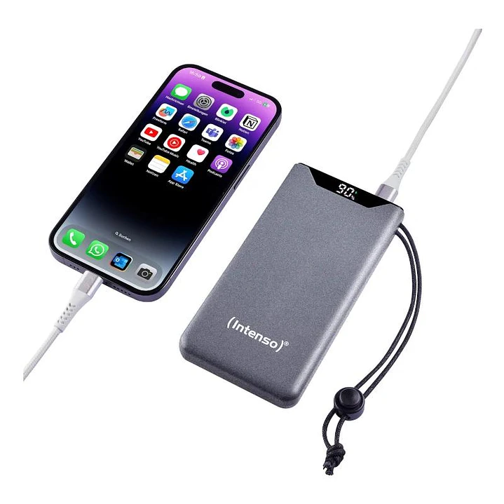 Intenso | PowerBank F10000 | 10000 mAh | Gris 4